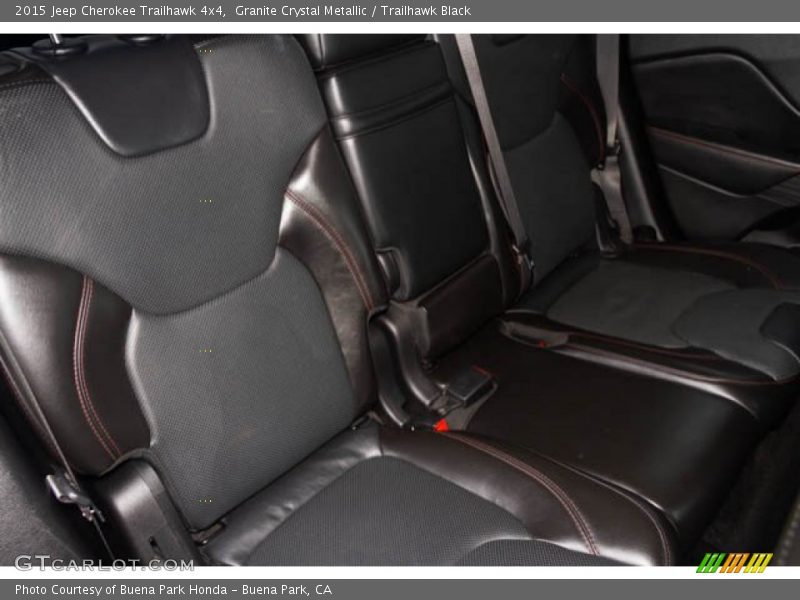 Granite Crystal Metallic / Trailhawk Black 2015 Jeep Cherokee Trailhawk 4x4