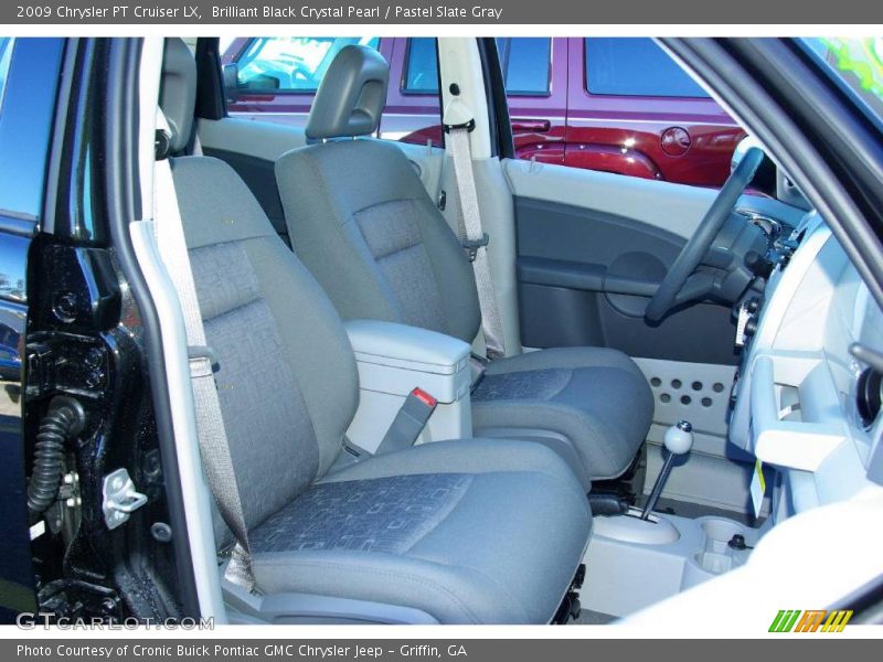Brilliant Black Crystal Pearl / Pastel Slate Gray 2009 Chrysler PT Cruiser LX
