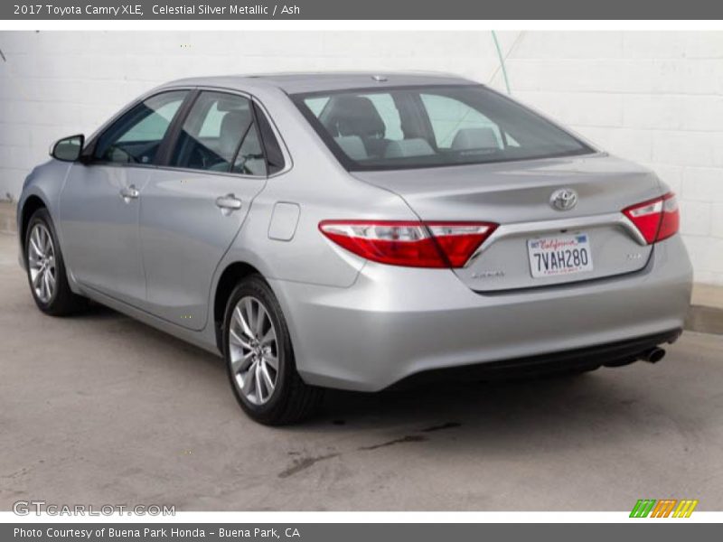 Celestial Silver Metallic / Ash 2017 Toyota Camry XLE