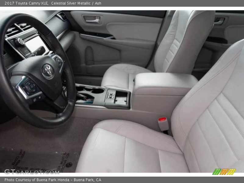 Celestial Silver Metallic / Ash 2017 Toyota Camry XLE