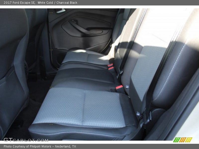 White Gold / Charcoal Black 2017 Ford Escape SE