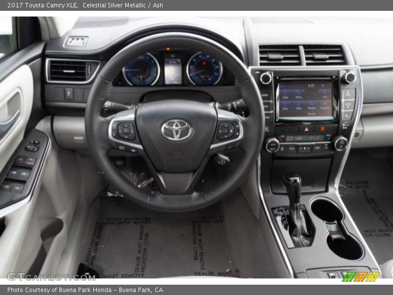 Celestial Silver Metallic / Ash 2017 Toyota Camry XLE