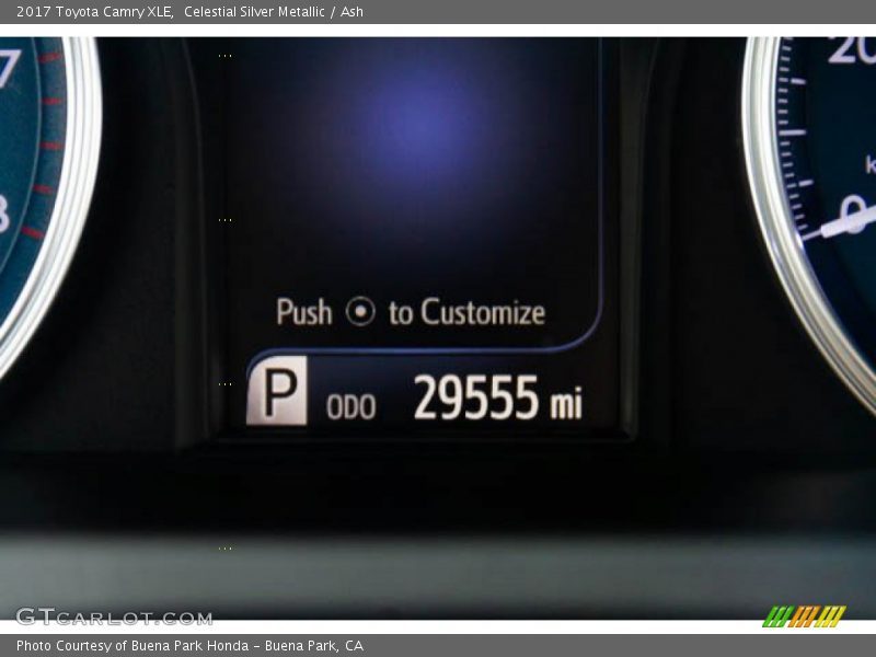 Celestial Silver Metallic / Ash 2017 Toyota Camry XLE