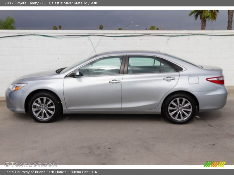 Celestial Silver Metallic / Ash 2017 Toyota Camry XLE
