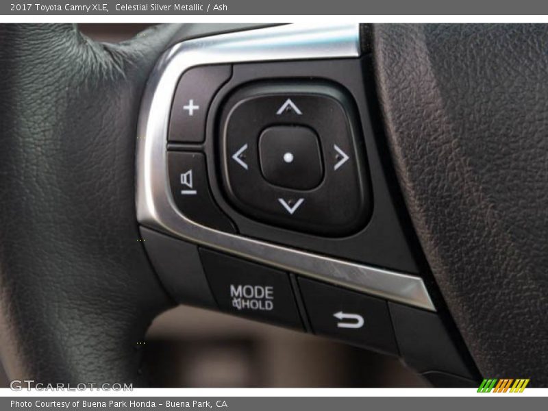 Celestial Silver Metallic / Ash 2017 Toyota Camry XLE