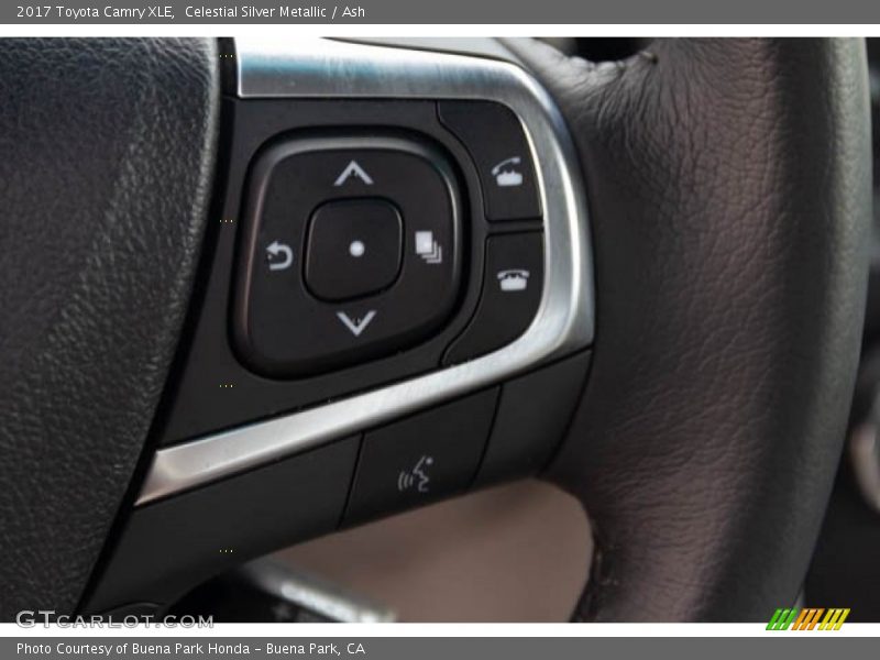 Celestial Silver Metallic / Ash 2017 Toyota Camry XLE