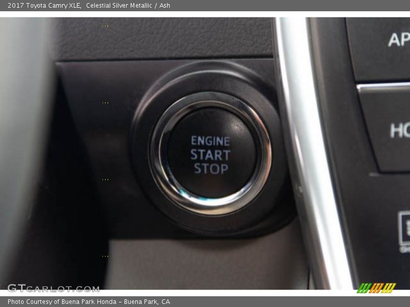 Celestial Silver Metallic / Ash 2017 Toyota Camry XLE