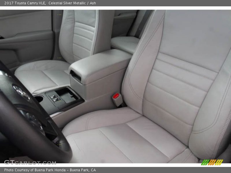 Celestial Silver Metallic / Ash 2017 Toyota Camry XLE