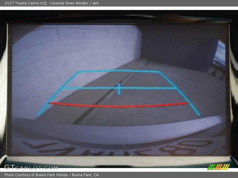 Celestial Silver Metallic / Ash 2017 Toyota Camry XLE