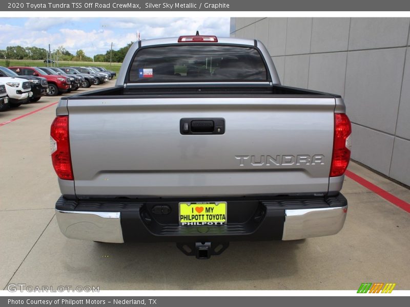 Silver Sky Metallic / Graphite 2020 Toyota Tundra TSS Off Road CrewMax