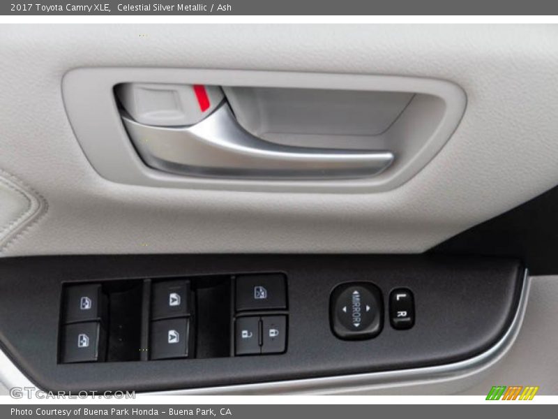 Celestial Silver Metallic / Ash 2017 Toyota Camry XLE