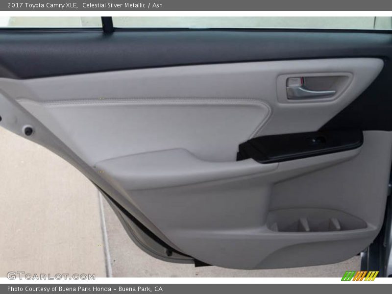 Celestial Silver Metallic / Ash 2017 Toyota Camry XLE