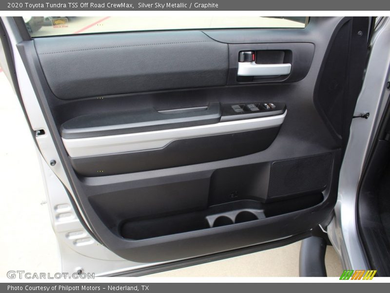 Silver Sky Metallic / Graphite 2020 Toyota Tundra TSS Off Road CrewMax