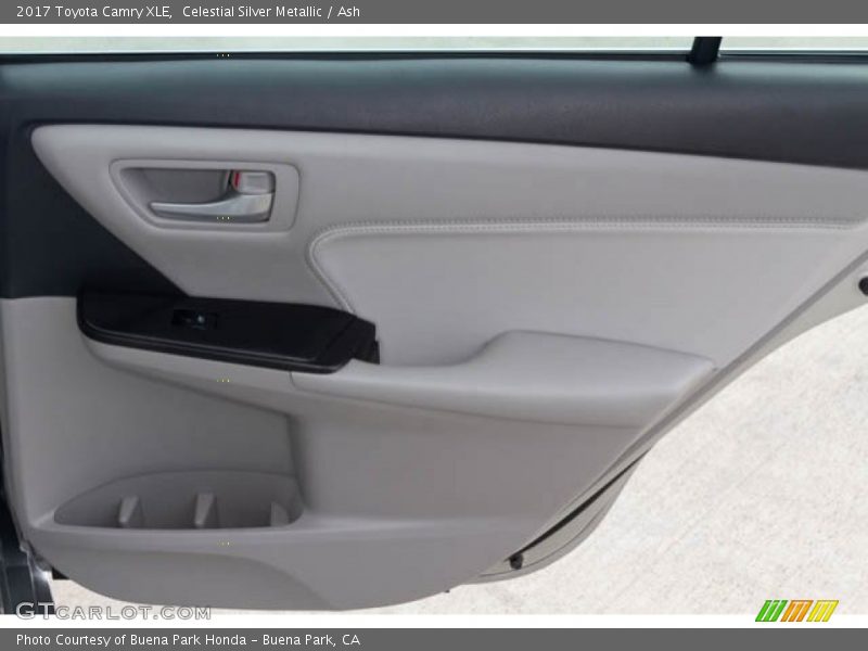 Celestial Silver Metallic / Ash 2017 Toyota Camry XLE