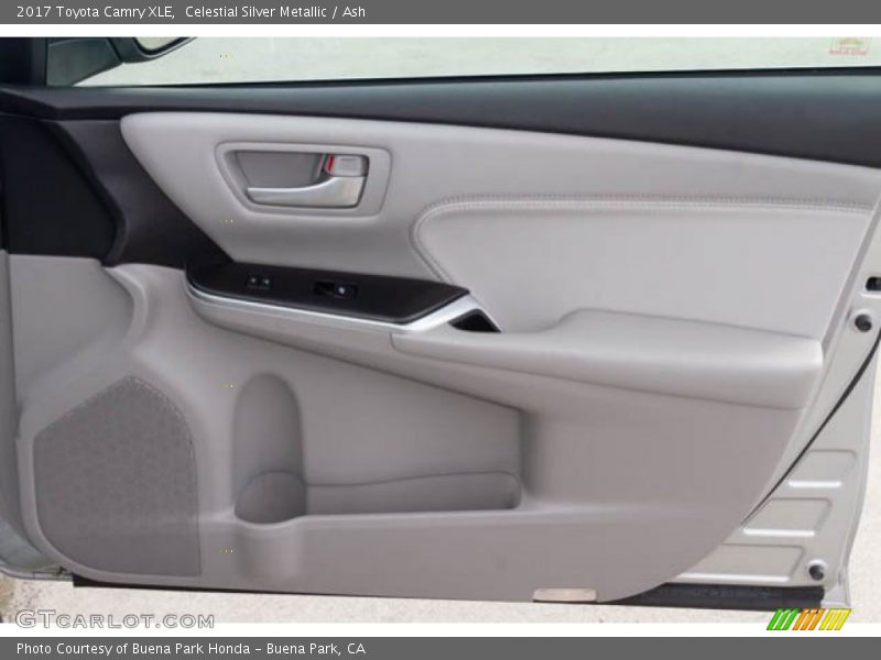 Celestial Silver Metallic / Ash 2017 Toyota Camry XLE