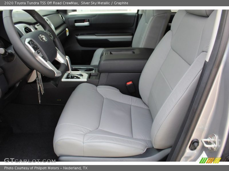 Silver Sky Metallic / Graphite 2020 Toyota Tundra TSS Off Road CrewMax