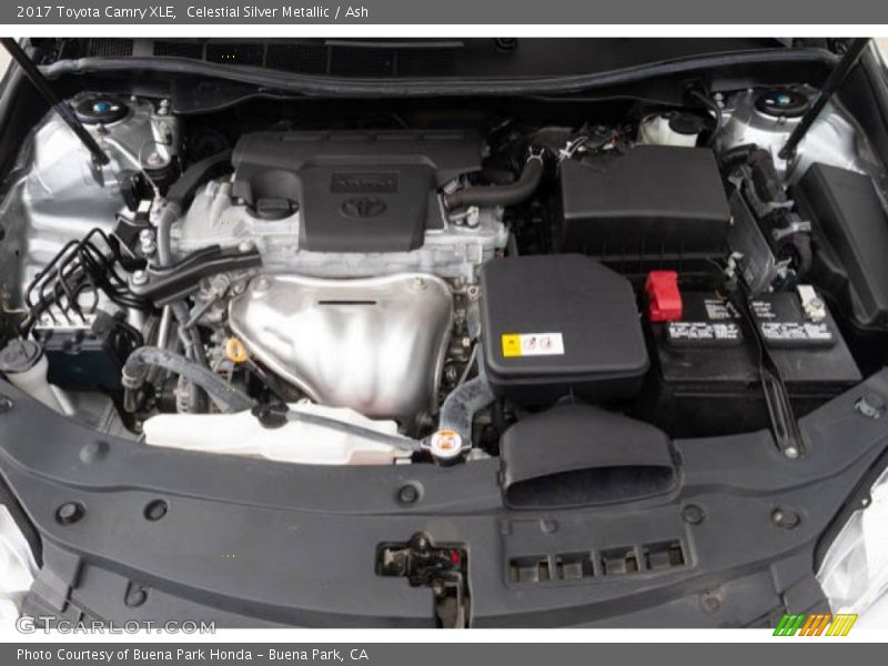 Celestial Silver Metallic / Ash 2017 Toyota Camry XLE