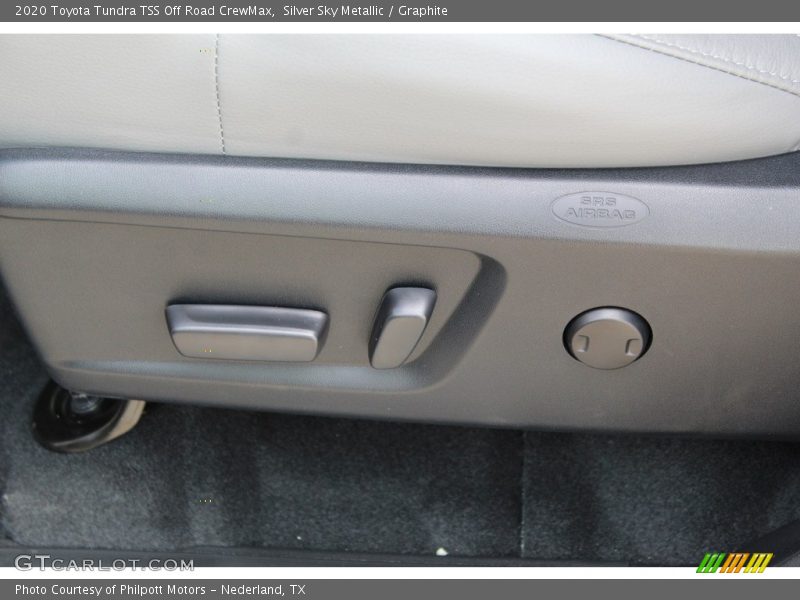 Silver Sky Metallic / Graphite 2020 Toyota Tundra TSS Off Road CrewMax