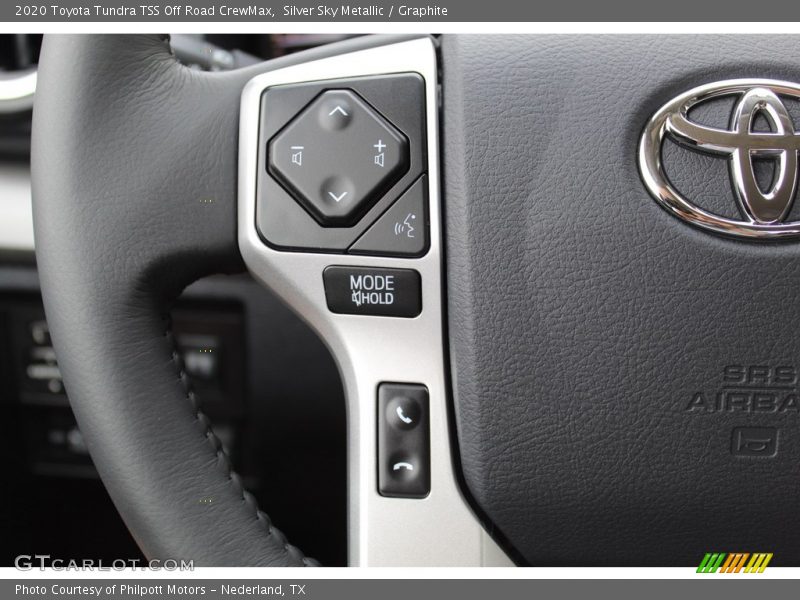 Silver Sky Metallic / Graphite 2020 Toyota Tundra TSS Off Road CrewMax