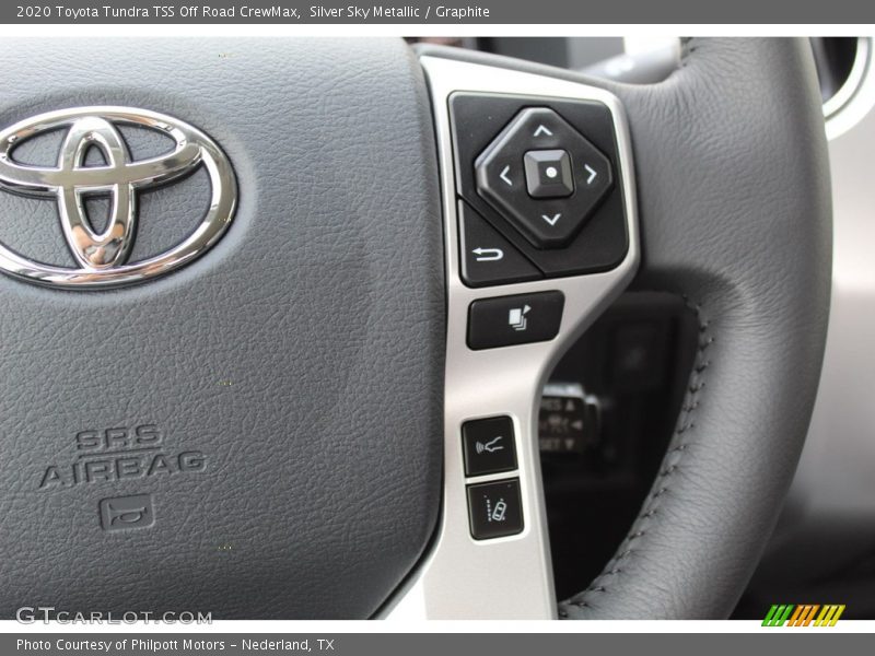 Silver Sky Metallic / Graphite 2020 Toyota Tundra TSS Off Road CrewMax