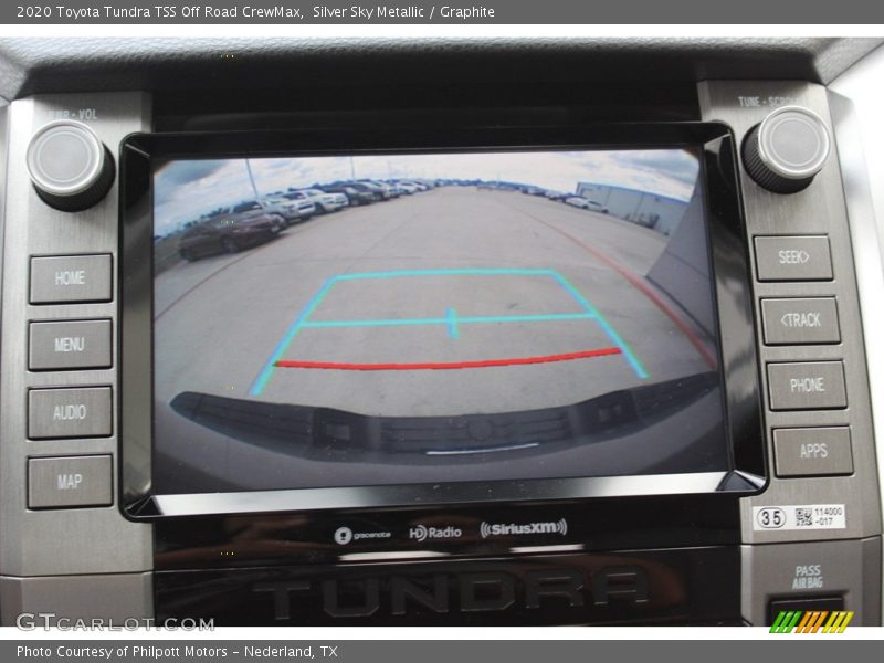 Silver Sky Metallic / Graphite 2020 Toyota Tundra TSS Off Road CrewMax