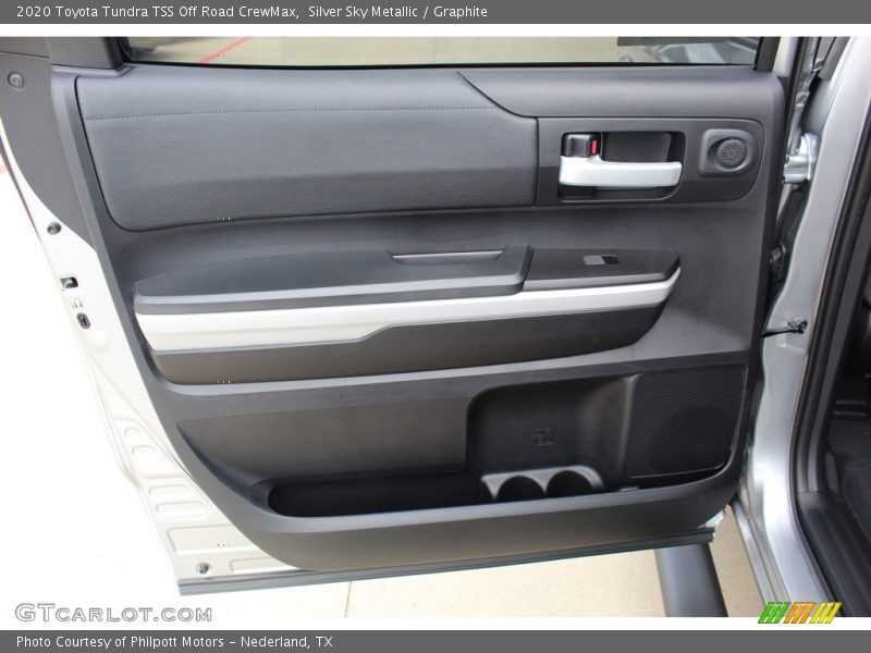 Silver Sky Metallic / Graphite 2020 Toyota Tundra TSS Off Road CrewMax