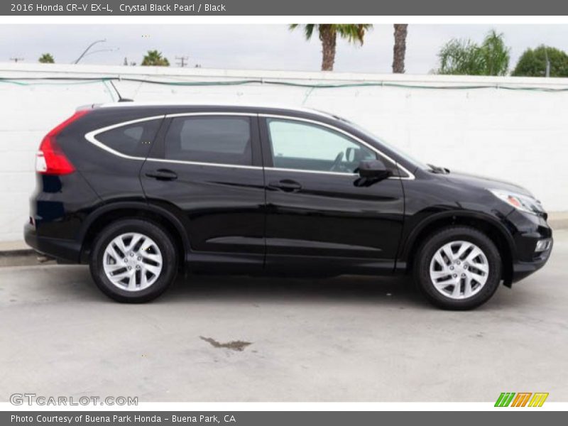 Crystal Black Pearl / Black 2016 Honda CR-V EX-L