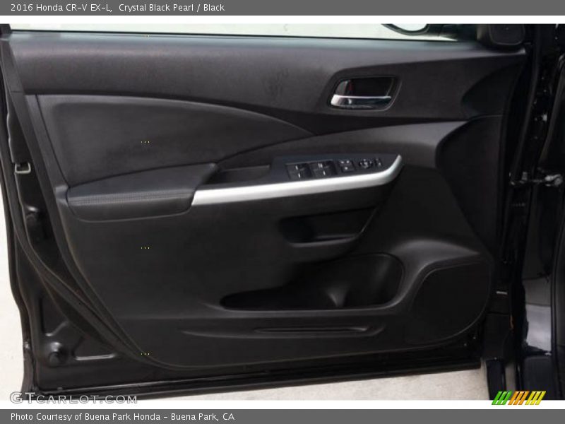 Crystal Black Pearl / Black 2016 Honda CR-V EX-L