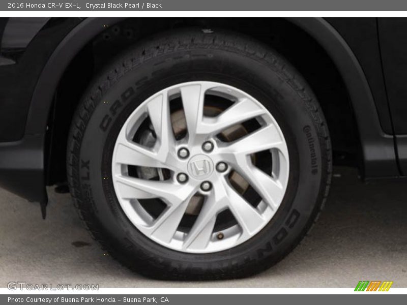 Crystal Black Pearl / Black 2016 Honda CR-V EX-L