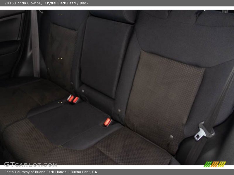 Crystal Black Pearl / Black 2016 Honda CR-V SE