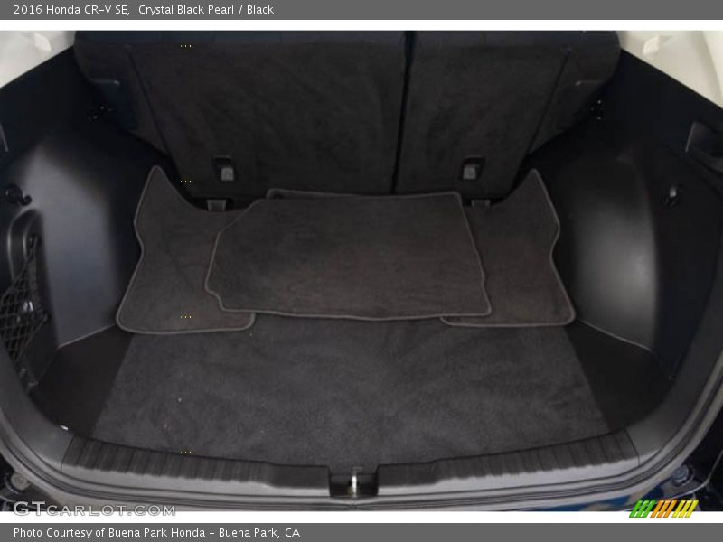 Crystal Black Pearl / Black 2016 Honda CR-V SE