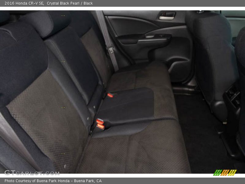 Crystal Black Pearl / Black 2016 Honda CR-V SE