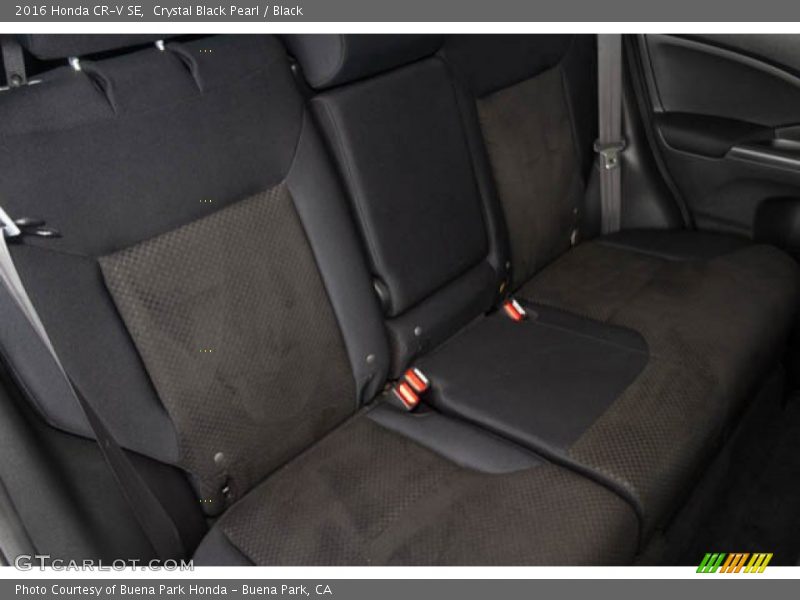 Crystal Black Pearl / Black 2016 Honda CR-V SE