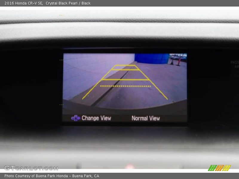 Crystal Black Pearl / Black 2016 Honda CR-V SE