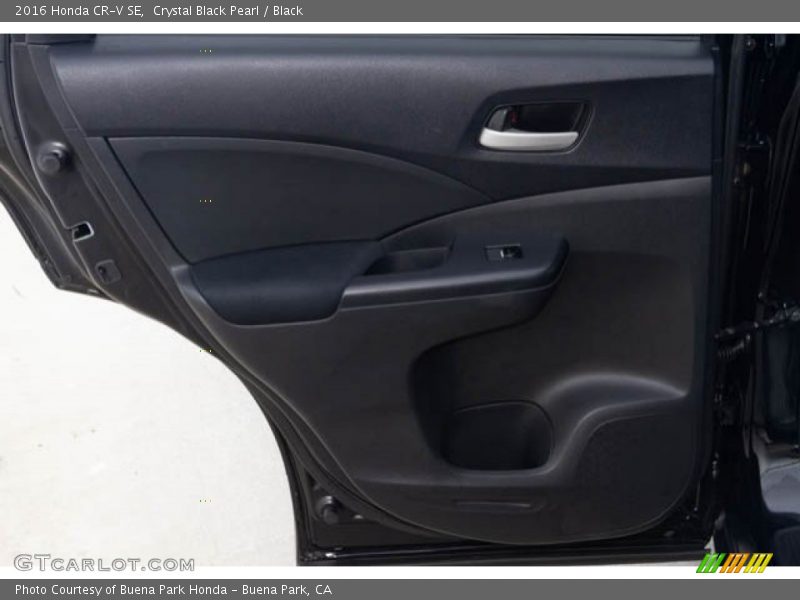 Crystal Black Pearl / Black 2016 Honda CR-V SE