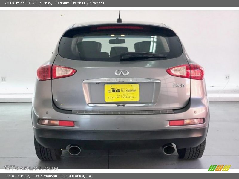 Platinum Graphite / Graphite 2010 Infiniti EX 35 Journey