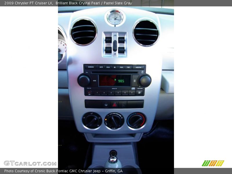 Brilliant Black Crystal Pearl / Pastel Slate Gray 2009 Chrysler PT Cruiser LX