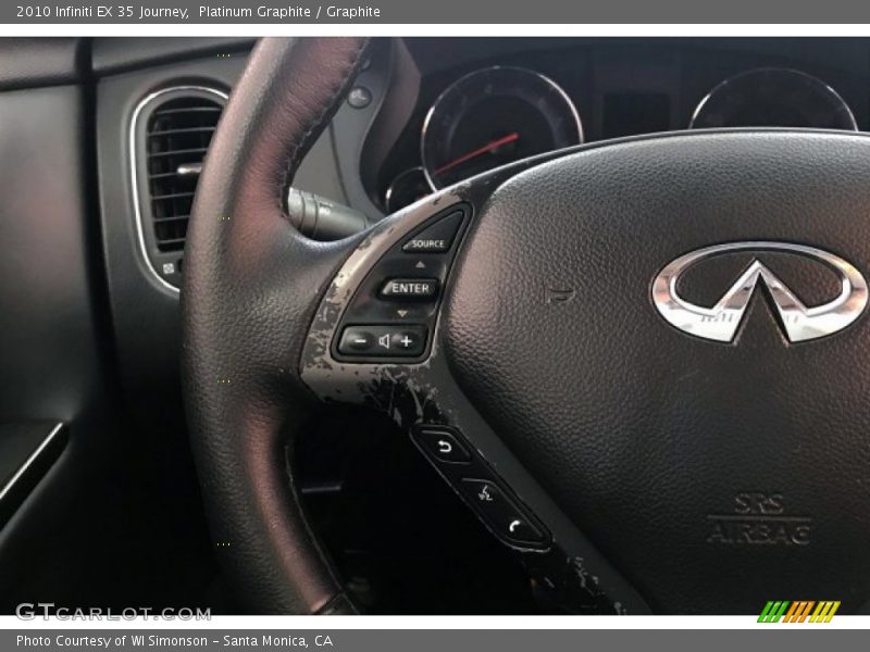 Platinum Graphite / Graphite 2010 Infiniti EX 35 Journey