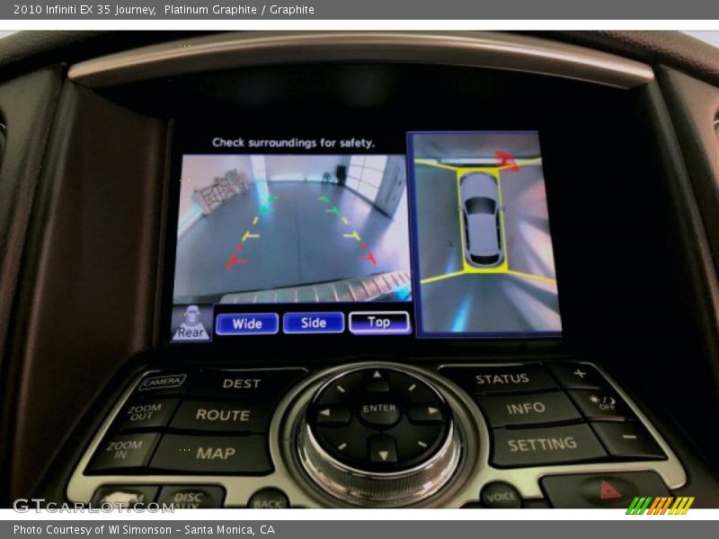Platinum Graphite / Graphite 2010 Infiniti EX 35 Journey
