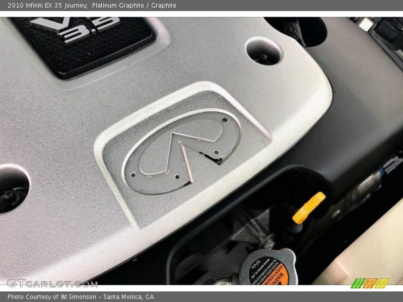 Platinum Graphite / Graphite 2010 Infiniti EX 35 Journey
