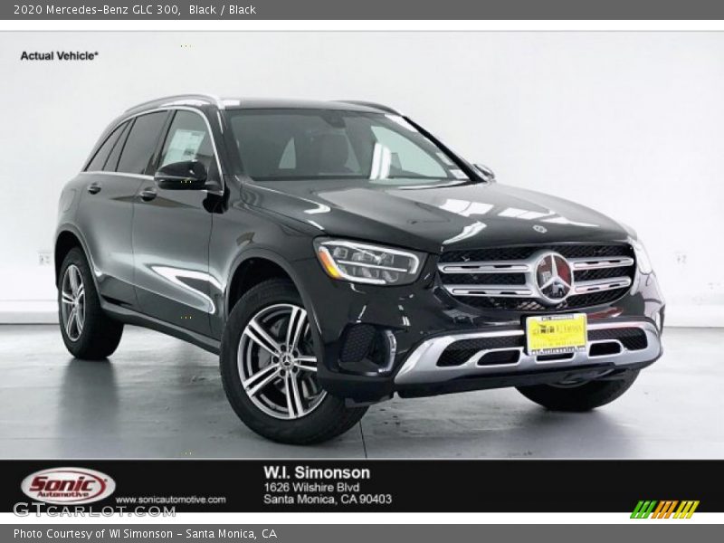 Black / Black 2020 Mercedes-Benz GLC 300