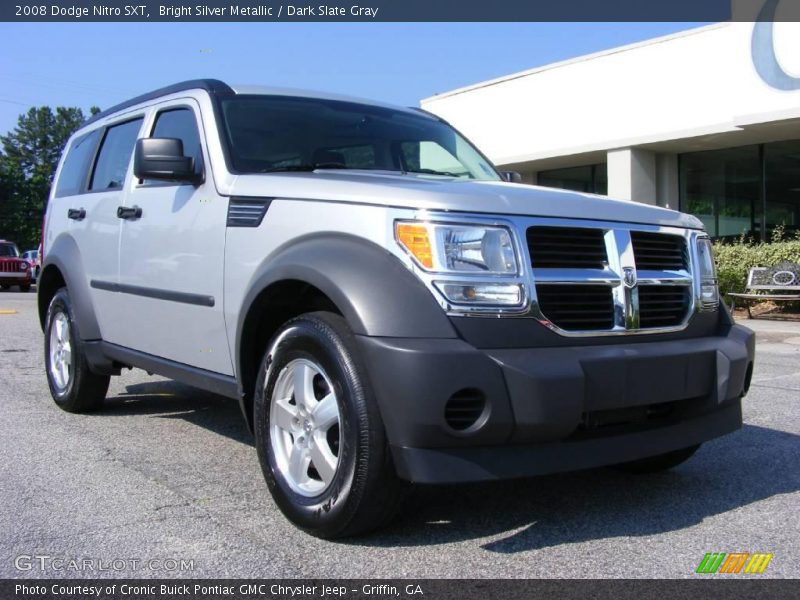 Bright Silver Metallic / Dark Slate Gray 2008 Dodge Nitro SXT
