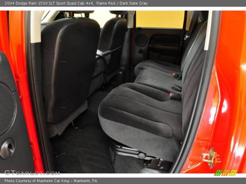 Flame Red / Dark Slate Gray 2004 Dodge Ram 1500 SLT Sport Quad Cab 4x4