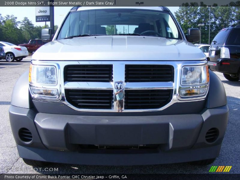 Bright Silver Metallic / Dark Slate Gray 2008 Dodge Nitro SXT