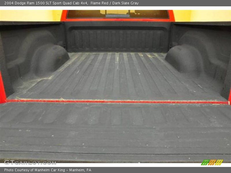 Flame Red / Dark Slate Gray 2004 Dodge Ram 1500 SLT Sport Quad Cab 4x4