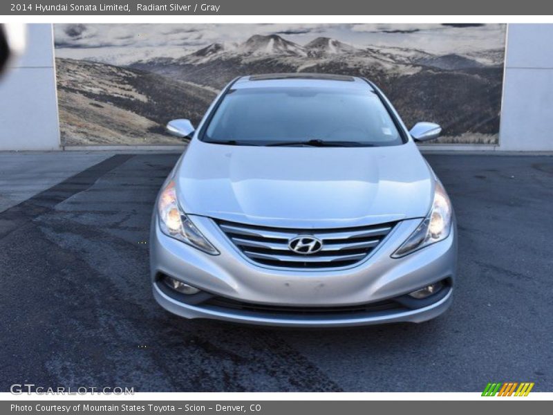 Radiant Silver / Gray 2014 Hyundai Sonata Limited