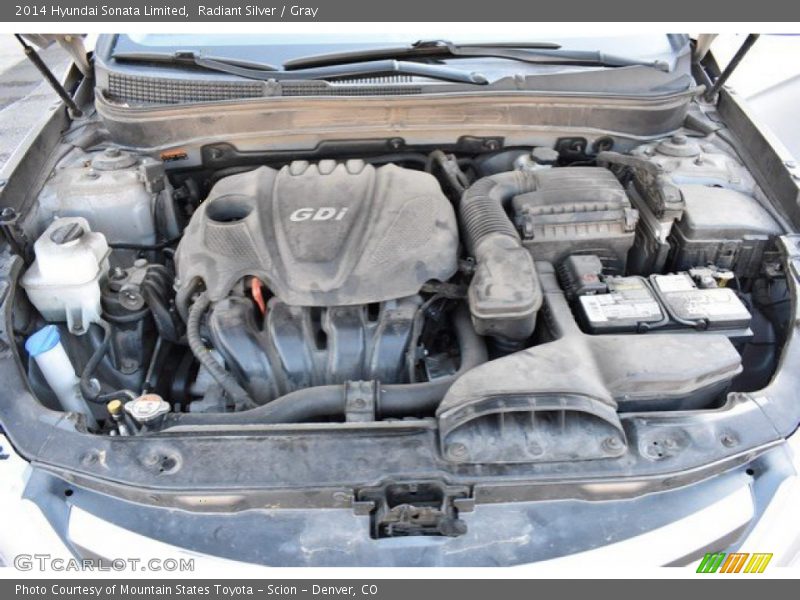 Radiant Silver / Gray 2014 Hyundai Sonata Limited