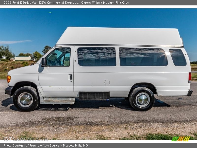 Oxford White / Medium Flint Grey 2006 Ford E Series Van E350 Commercial Extended