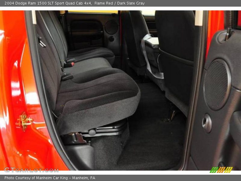 Flame Red / Dark Slate Gray 2004 Dodge Ram 1500 SLT Sport Quad Cab 4x4
