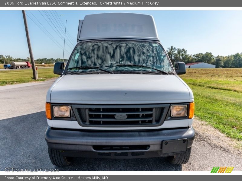 Oxford White / Medium Flint Grey 2006 Ford E Series Van E350 Commercial Extended